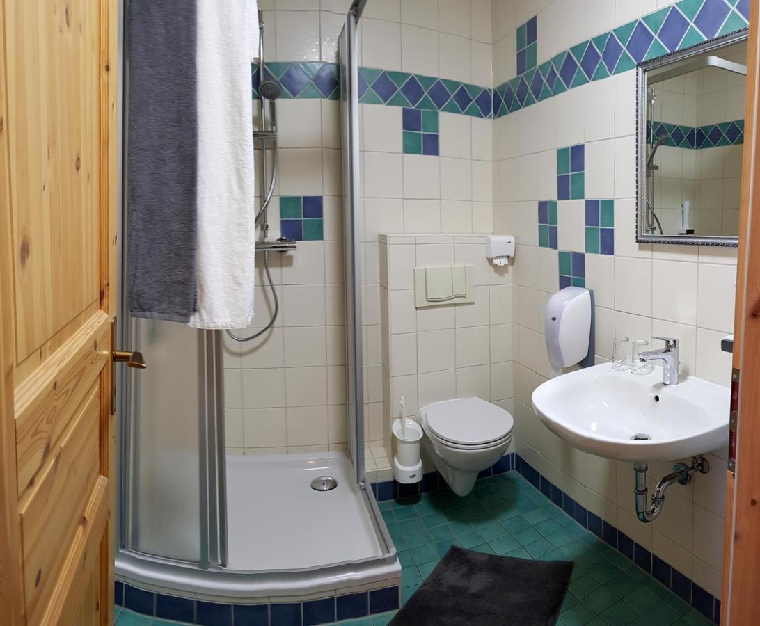 Pension Zum Lindenwald Colbitz Екстериор снимка
