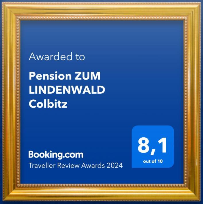 Pension Zum Lindenwald Colbitz Екстериор снимка